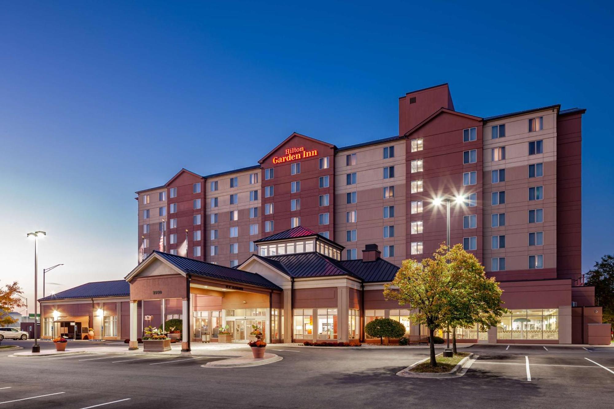 Hilton Garden Inn Chicago O'Hare Airport Des Plaines Esterno foto